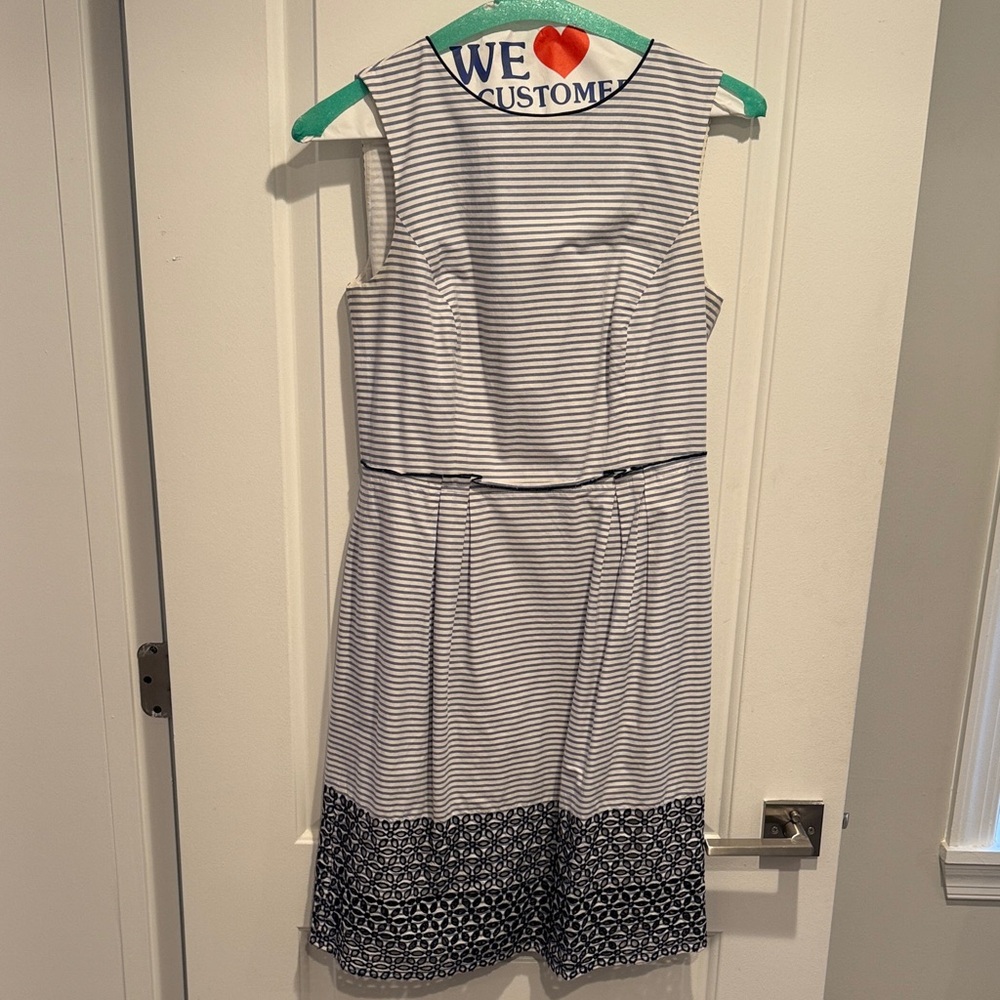 Brooks Brothers a line eyelet dress size 6